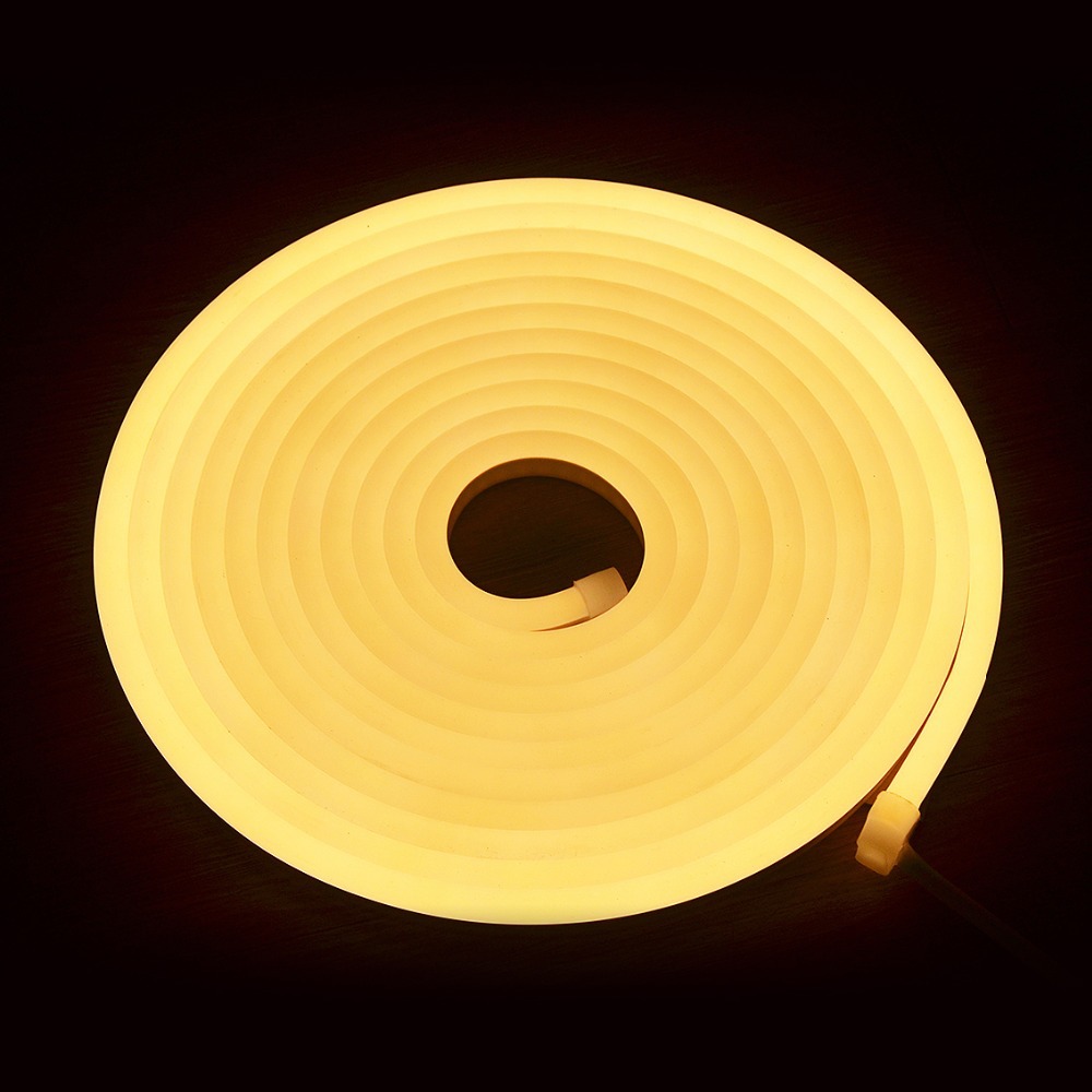 DC24V 16.4Ft Diameter 16mm Top Lighting Waterproof Multi-Color Optional Flexible LED Neon Light for Outdoor Lighting DC24V 16.4Ft Diameter 16mm Top Lighting Waterproof Multi-Color Optional Flexible LED Neon Light for Outdoor Lighting